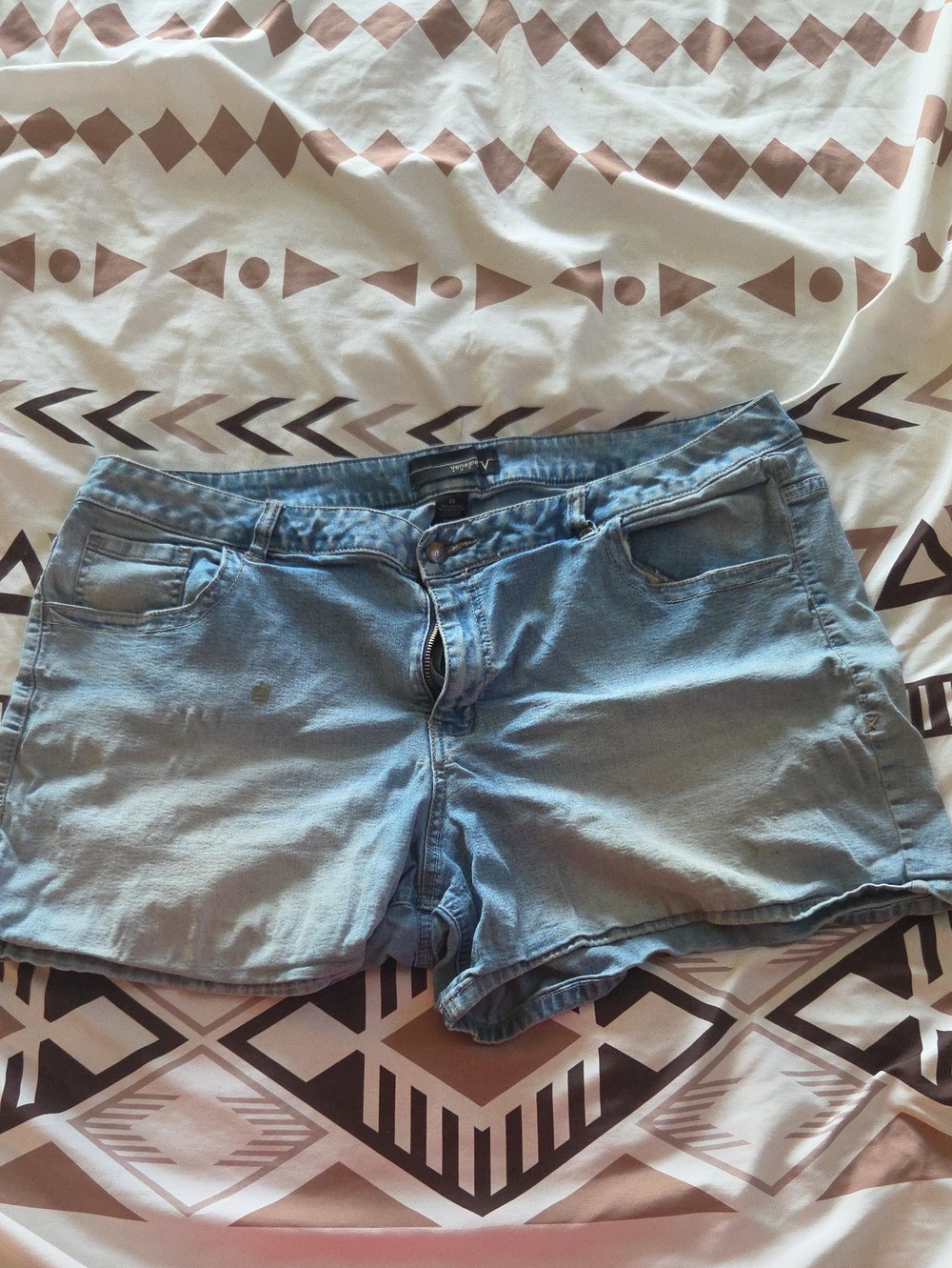 Venezia Light Blue Denim Shorts
